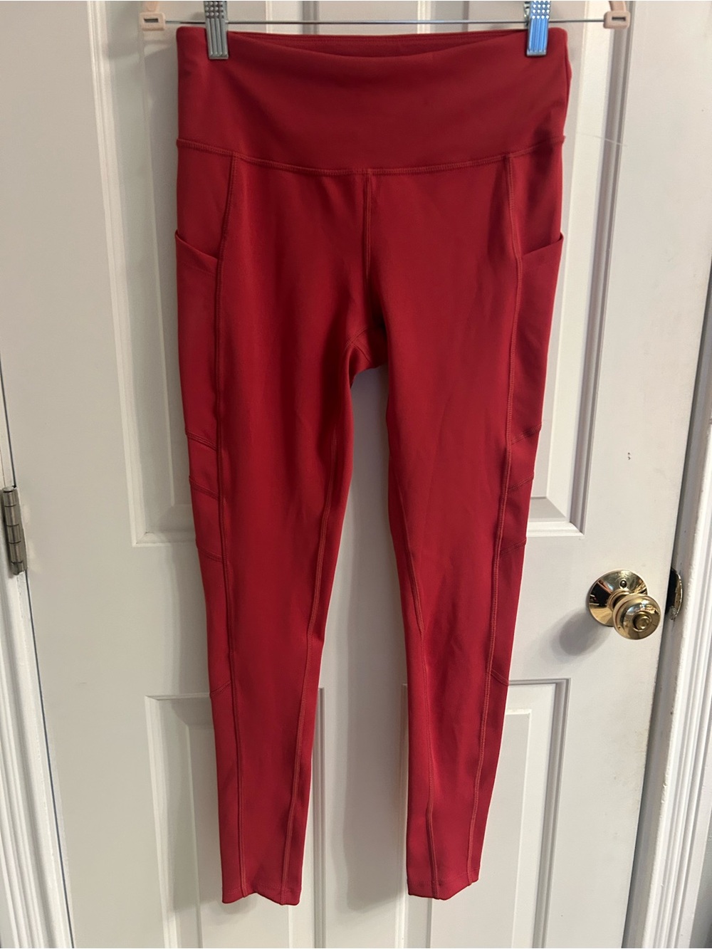NWOT-New Balance Light Red Athletic Leggings